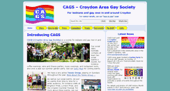 Desktop Screenshot of cags.org.uk